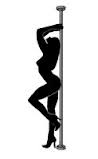 stripper silhouette