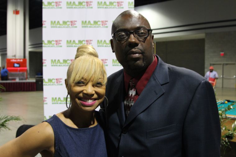 Carol Blackmon with N.A. Nominee