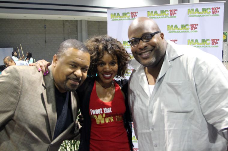 Wendy Rachel with SiMan & Chubb Rock