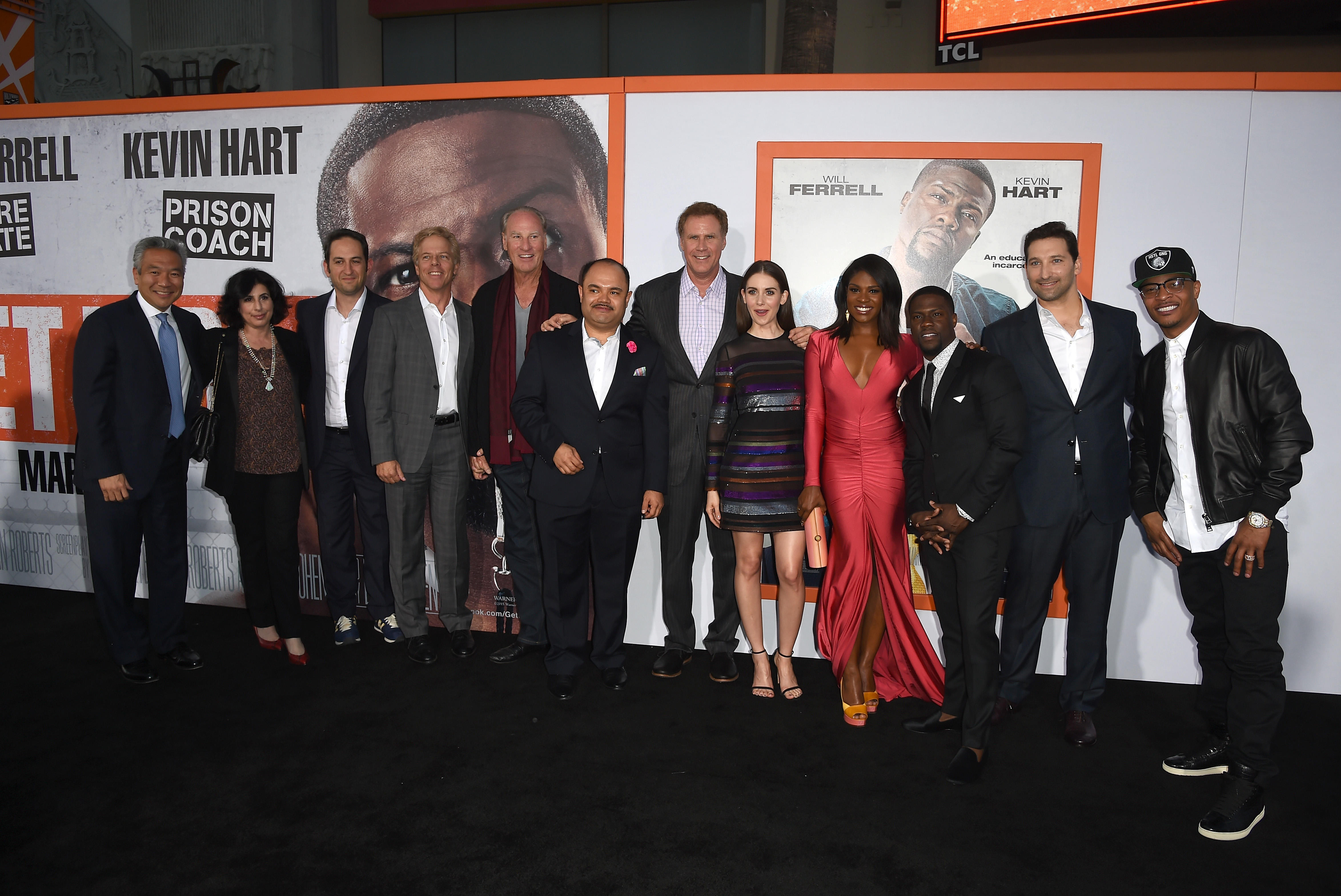 Get Hard movie premiere