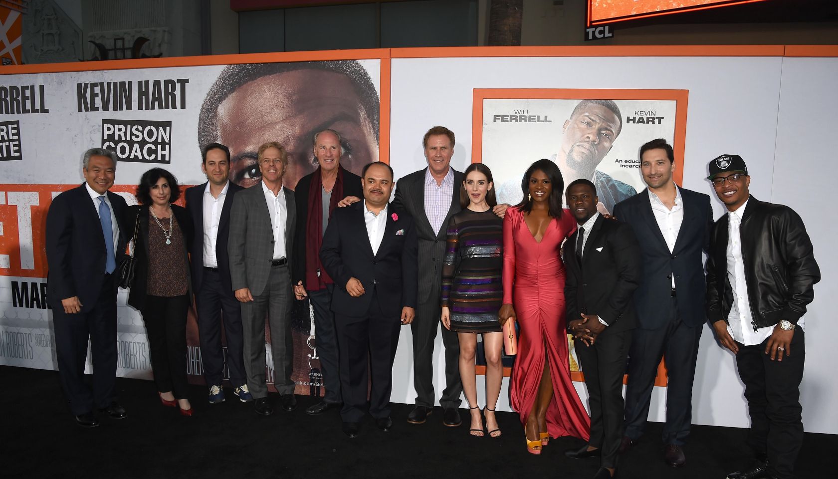 Get Hard movie premiere