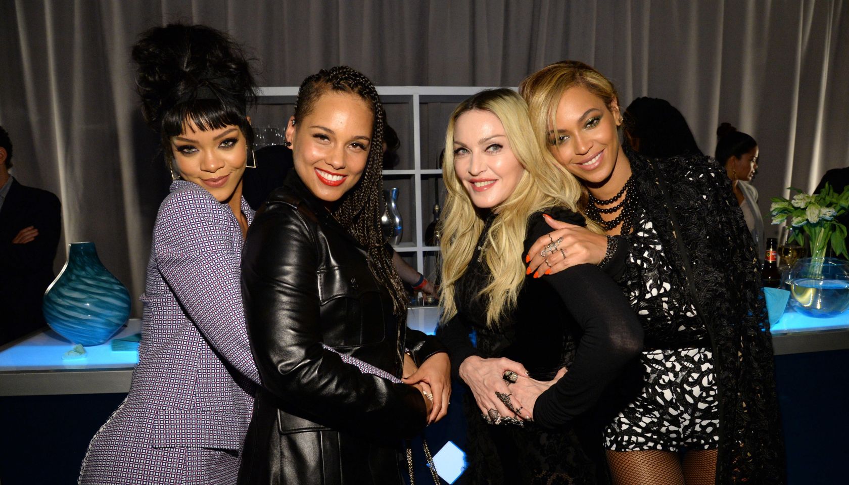 Jay Z, Rihanna, Nicki Minaj, Beyonce and more at the TIDAL Music Launch