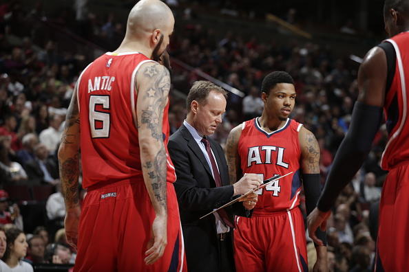 Hawks coach Mike Budenholzer