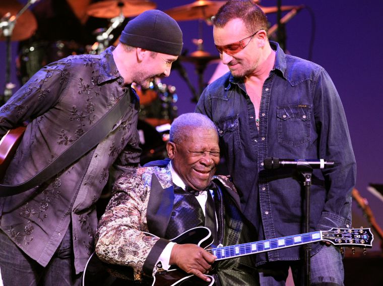 B.B. King and Bono