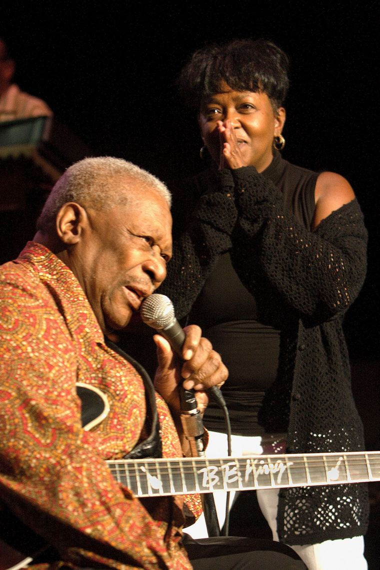 B.B. King and Anita Baker