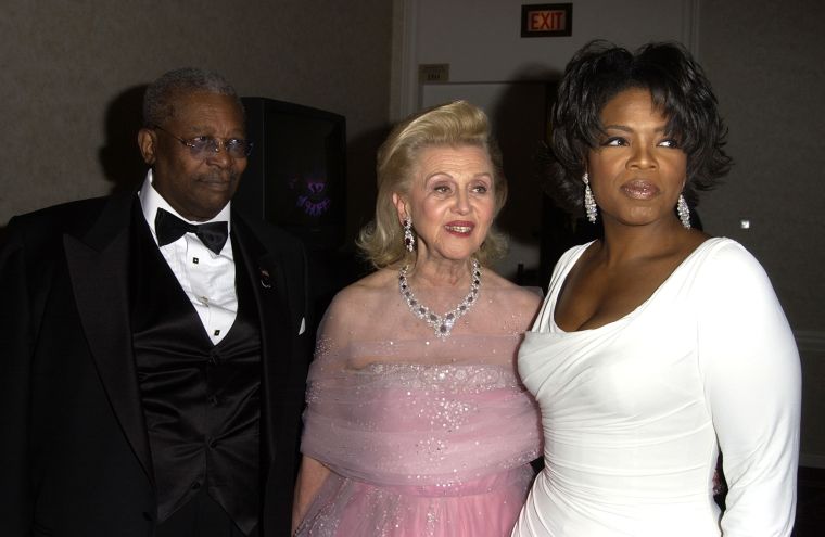 B.B. King and Oprah