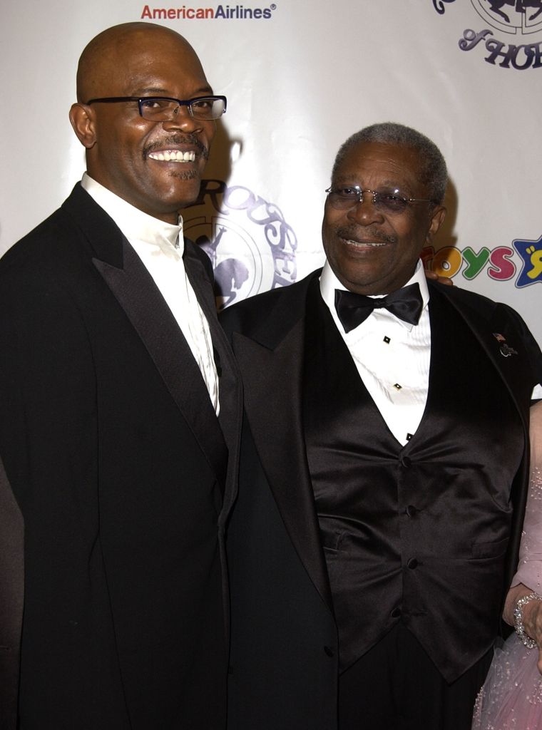 B.B. King and Samuel L Jackson
