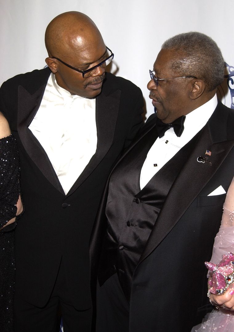 B.B. King and Samuel L Jackson
