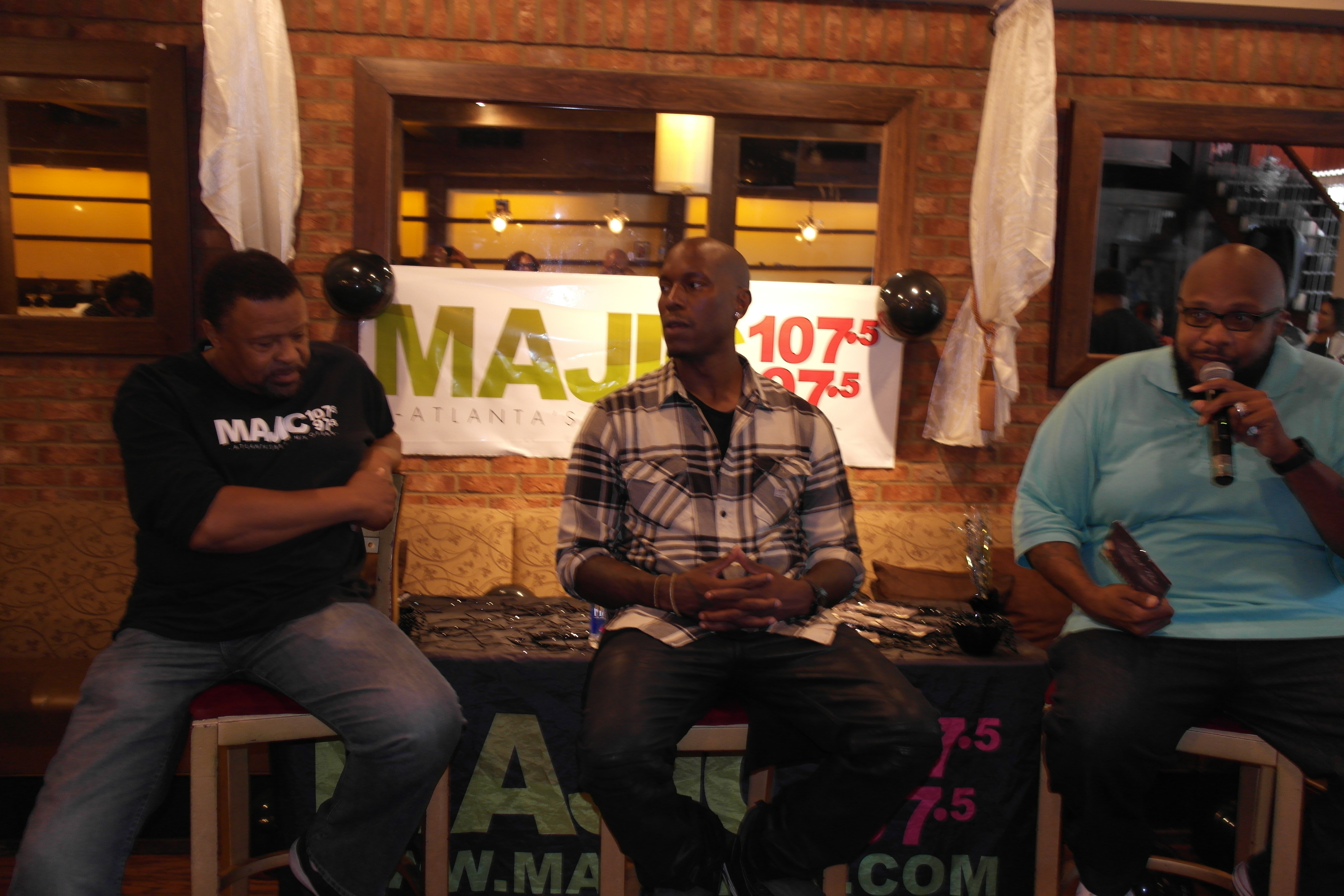 Tyrese - "Black Rose" Meet & Greet