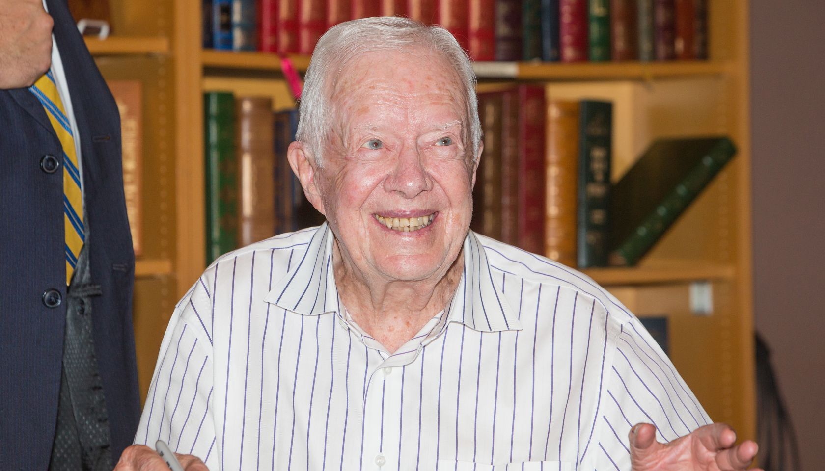 Jimmy Carter Book Signing For 'A Full Life: Reflections At Ninety'