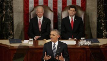 President Obama Delivers His Last State Of The Union Address To Joint Session Of Congress