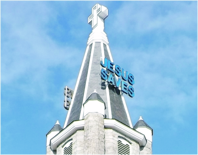 Jesus Saves at Big Bethel AME Church