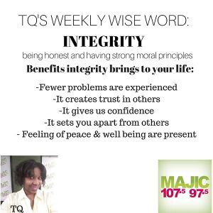 TQ's Weekly Wise Word