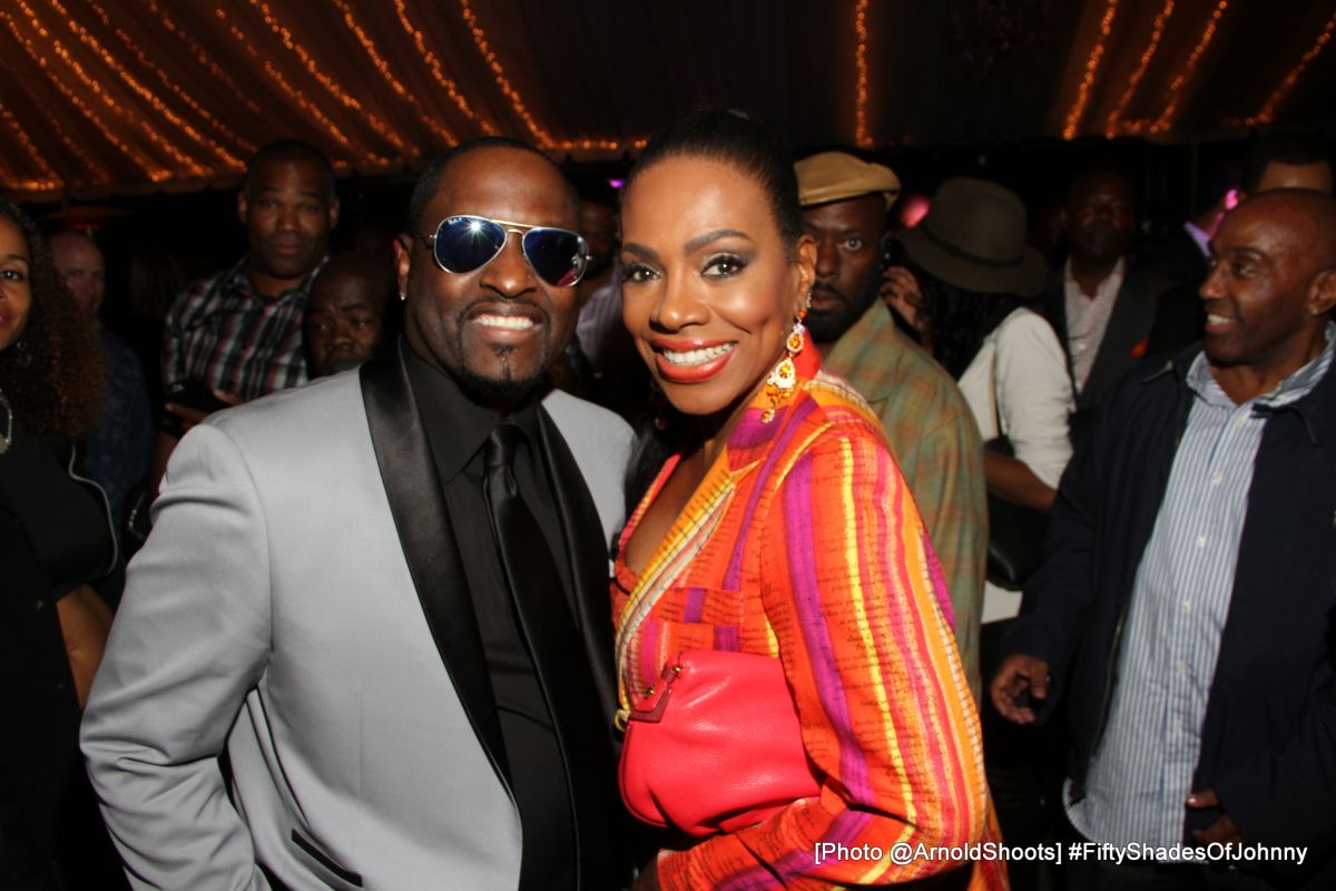 VIP's Attend Johnny Gill's 50th Birthday Celebration Get Up! Mornings
