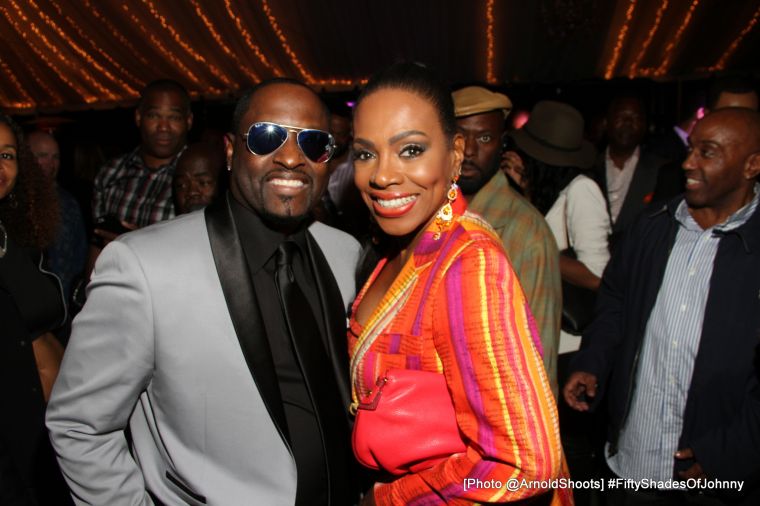 Johnny Gill with Sheryl Lee Ralph