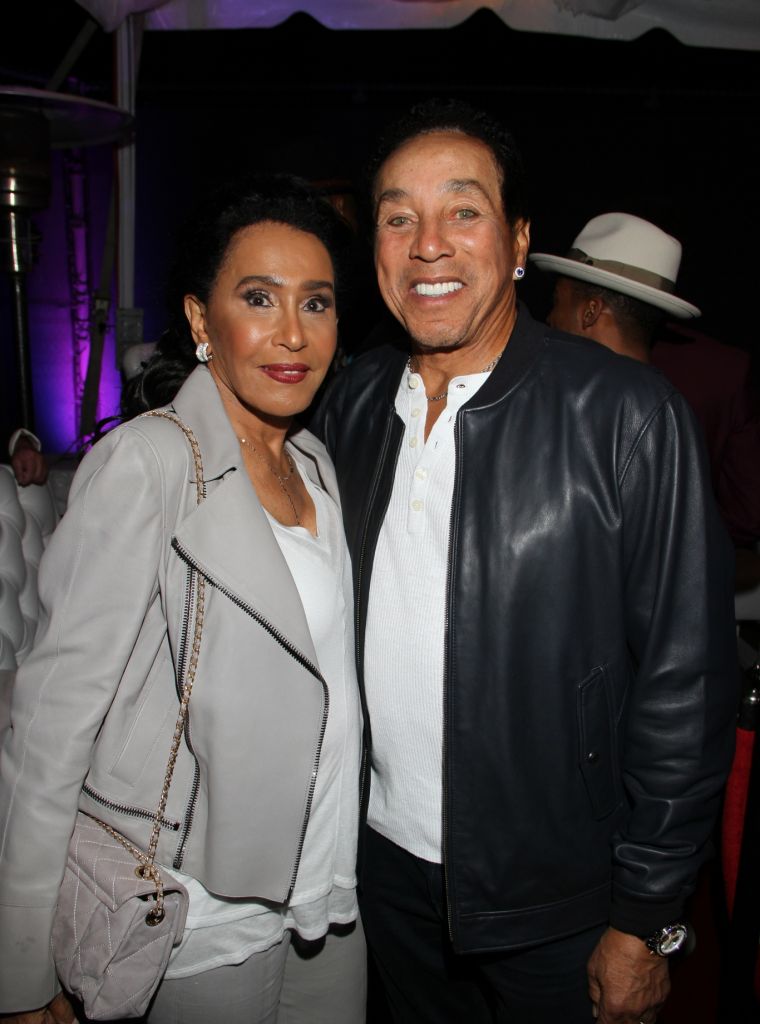 Smokey Robinson & Wife