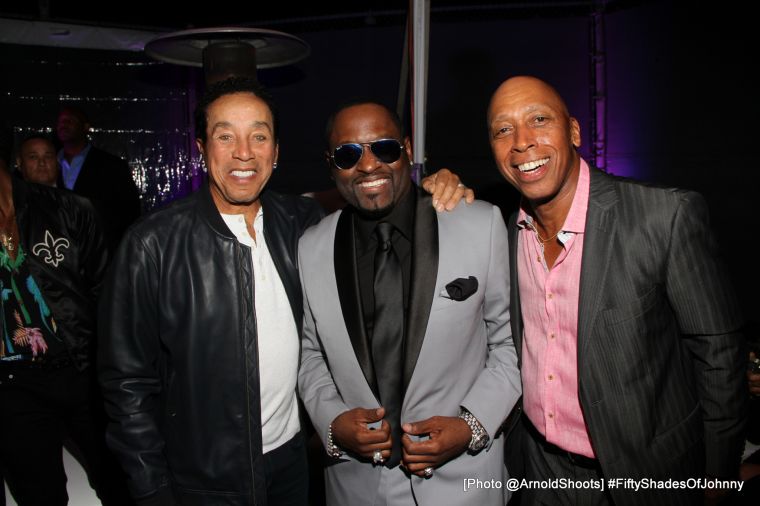 Smokey Robinson, Johnny Gill, Jeffery Osborne