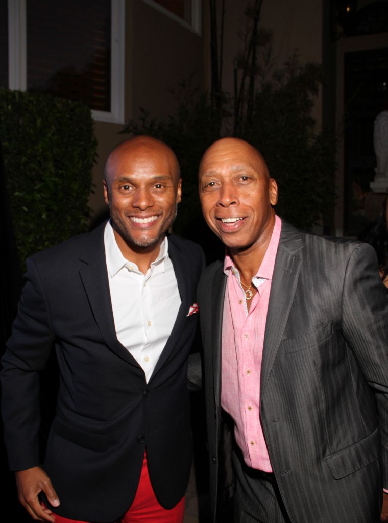 Smokey Robinson and Jeffery Osborne