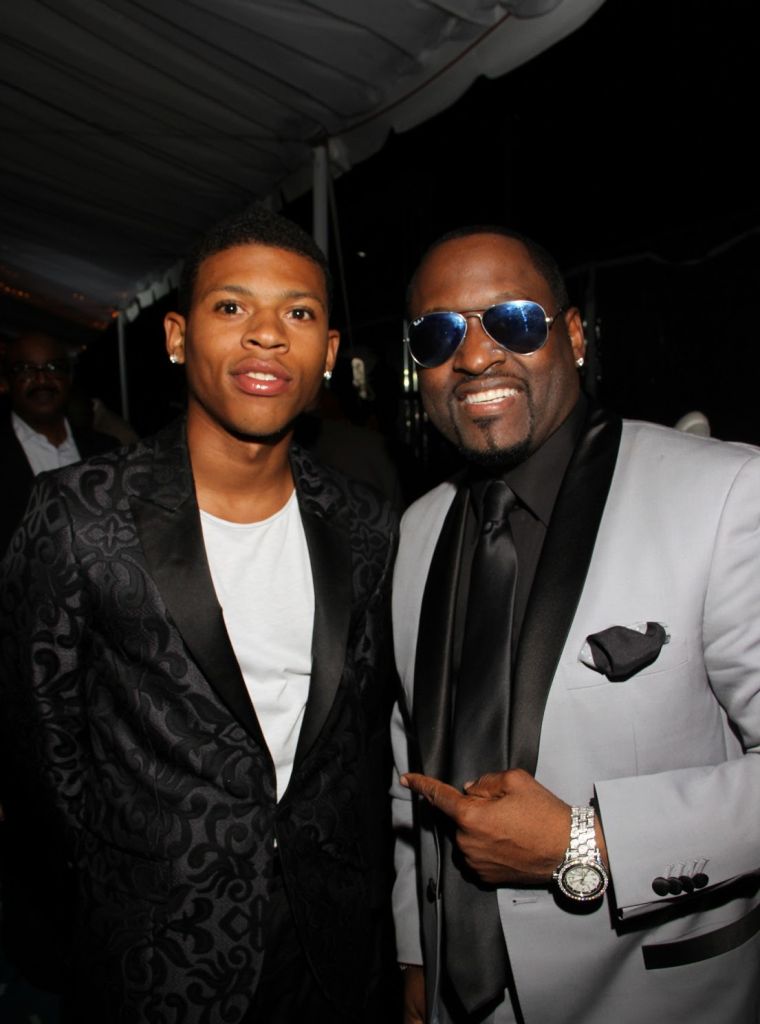 Breyshere Gray and Johnny Gill