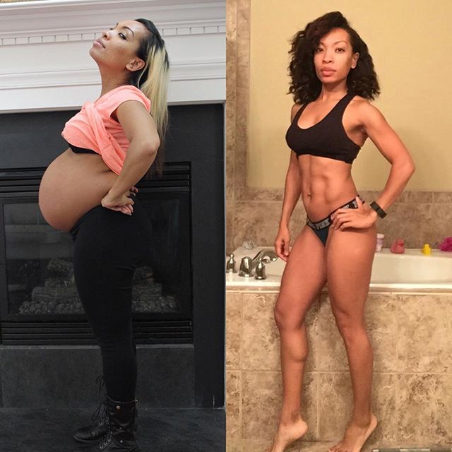 Maria More - before after