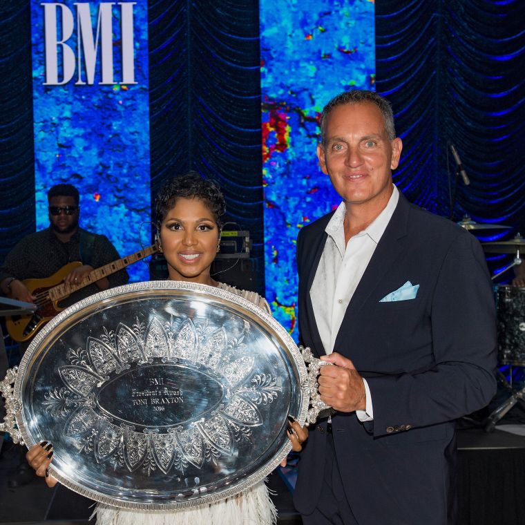Toni Braxton & BMI CEO Mike O'Neill