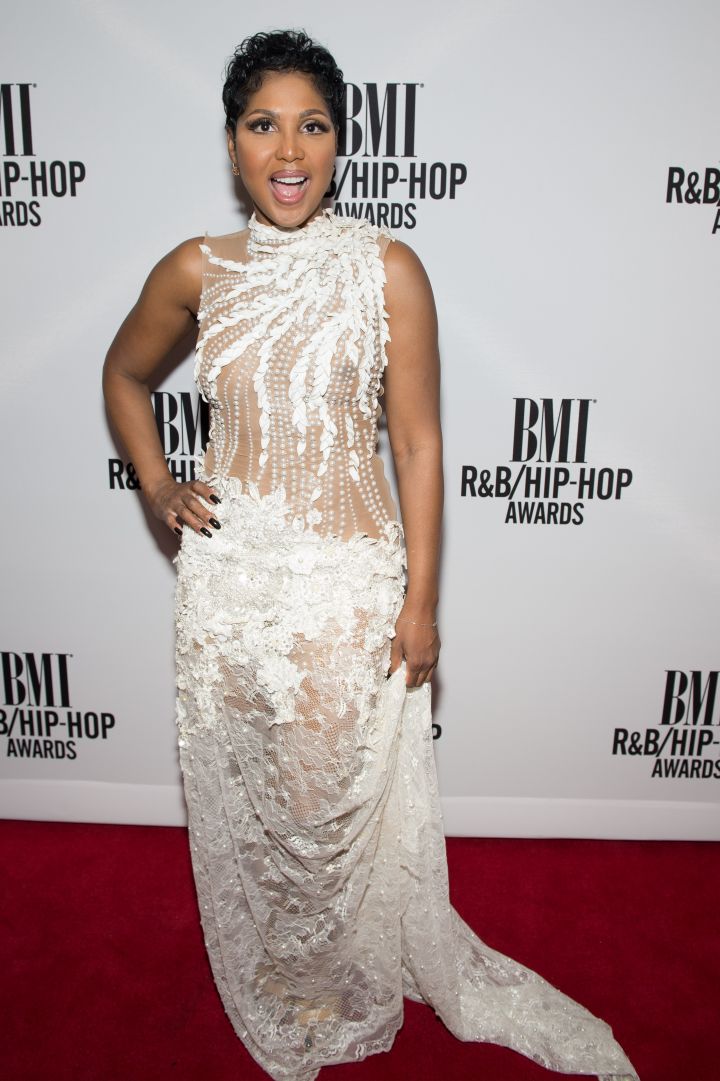 Toni Braxton Red Carpet 2 at 2016 BMI R&B/Hip-Hop Awards