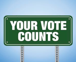 YOUR VOTE COUNTS