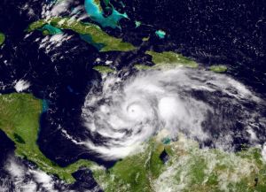 Hurricane Matthew Churns in Caribbean