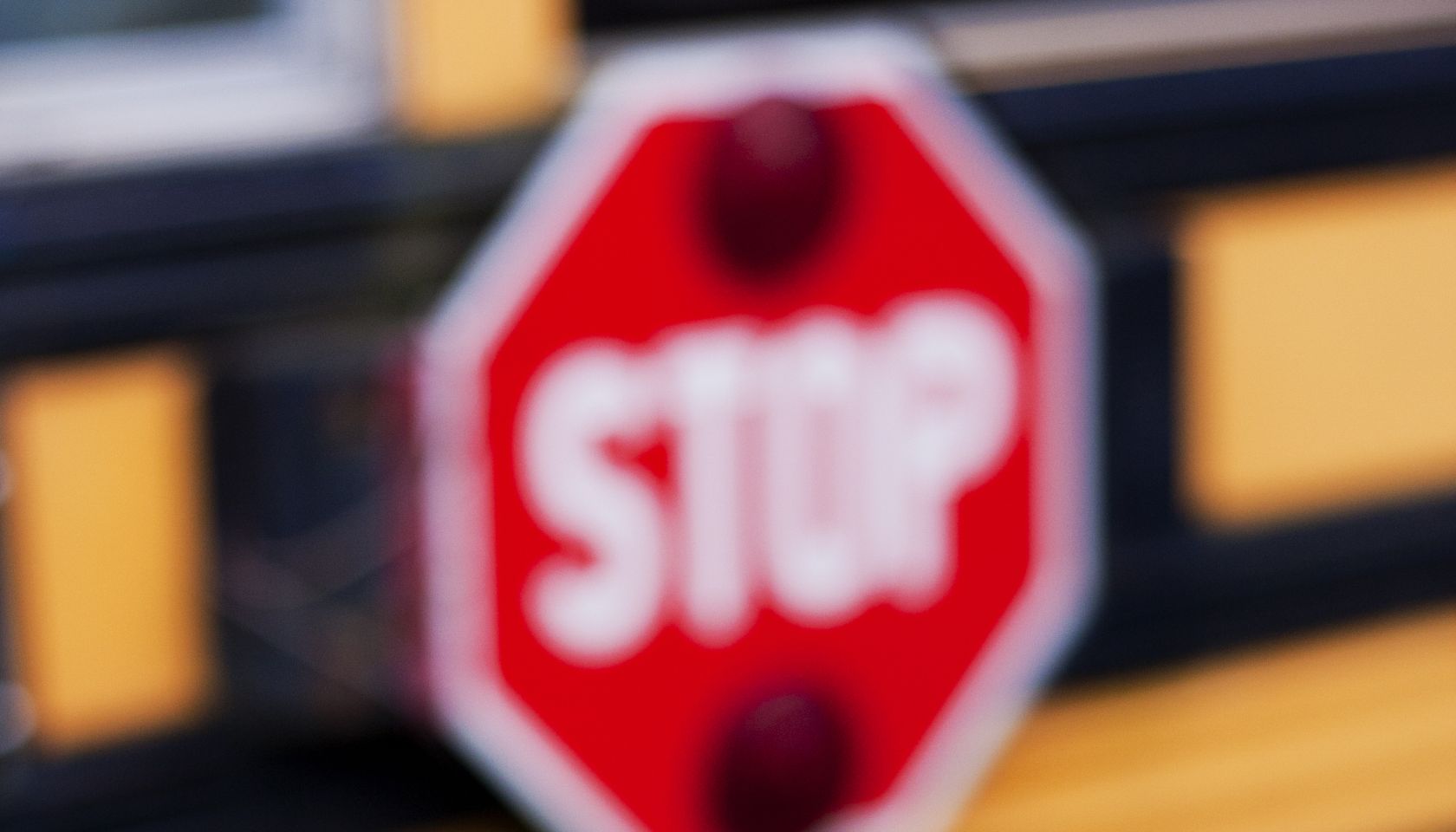 School Bus Crime Scene