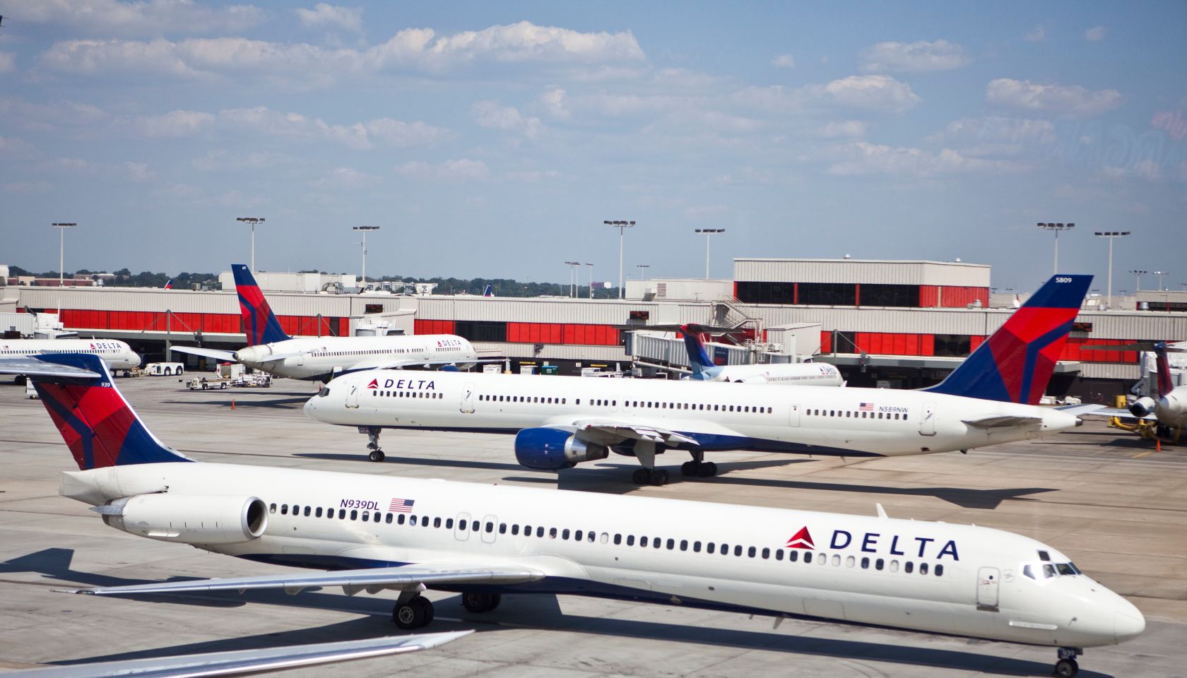 USA - Transportation - Delta Airlines Hub at Hartsfield-Jackson Atlanta International