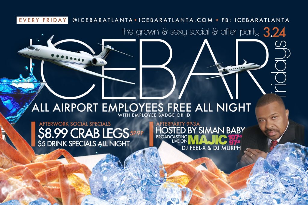 Icebar Fridays Hosted By SiMAN Baby - Client Provided Icebar