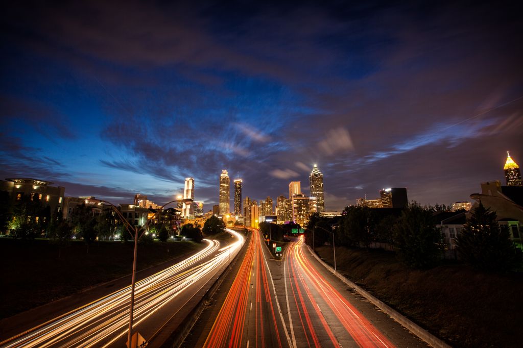 iconic Atlanta city view