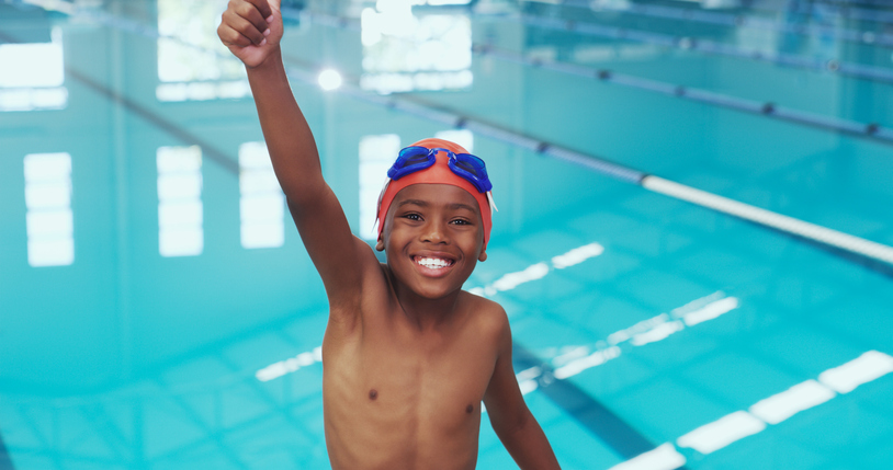 Swimming is for cool kids!