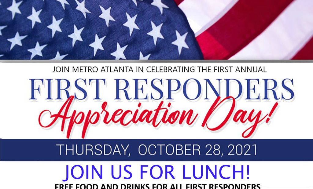 National First Responders Appreciation Day 10/28