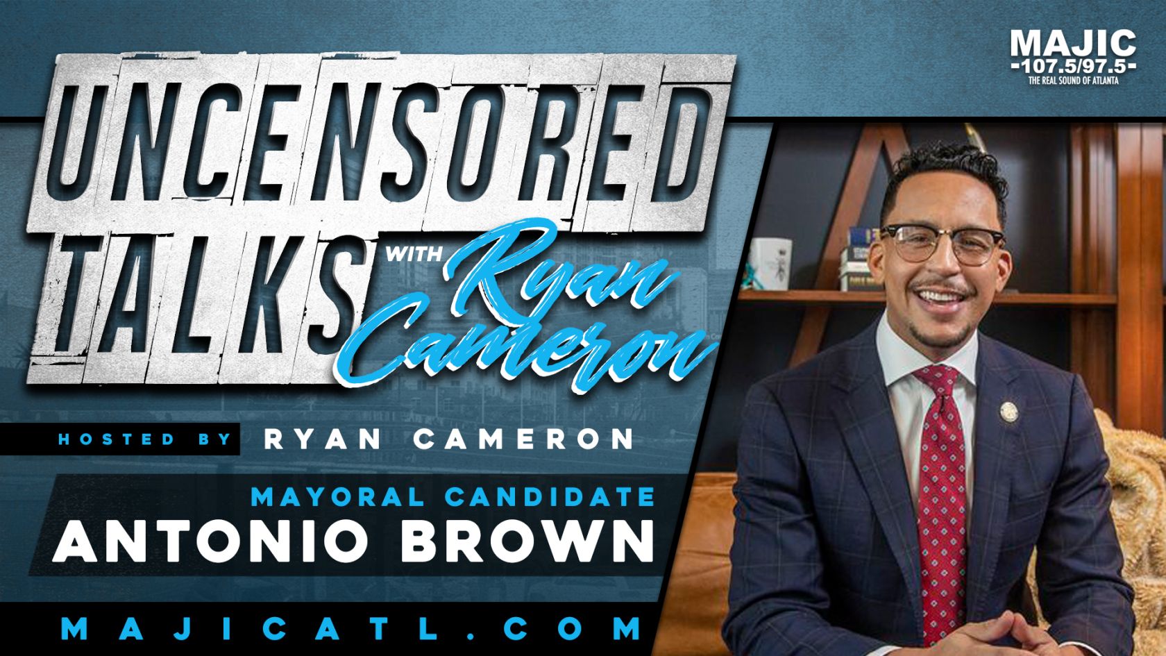 Ryan Cameron Antonio Brown Majic ATL 2021