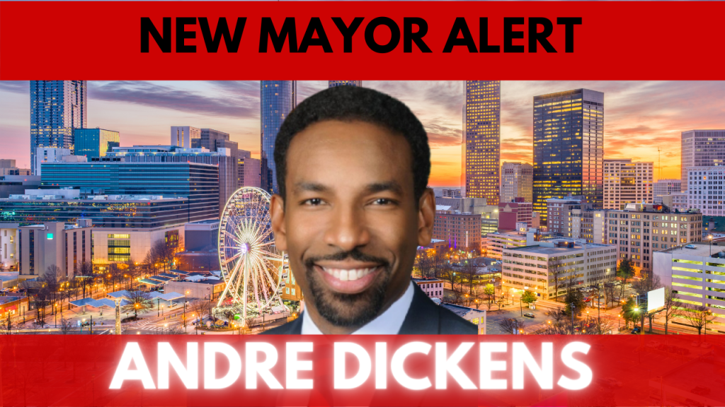 Andre Dickens wins run off ballot r1 atl 2021