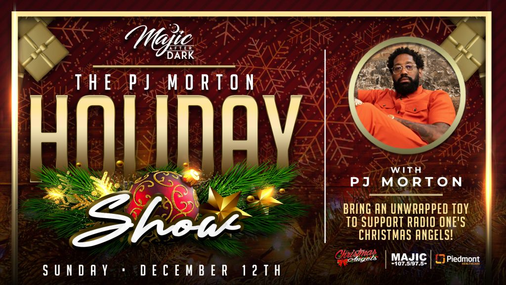 PJ Morton Holiday Show Sunday