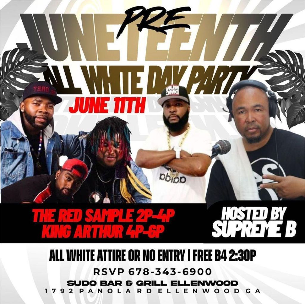 SUDO Bar & Grill | Pre-Juneteenth All White Day Party
