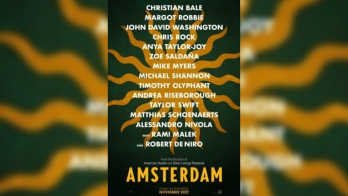 ABOUT AMSTERDAM Set in the '30s, it follows three friends who witness a murder