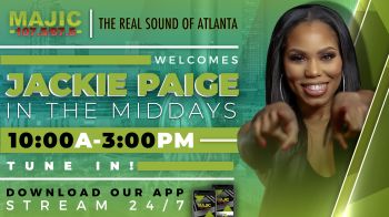 Jackie Paige Joins MAJIC 107.5/97.5 as the new Midday Personality