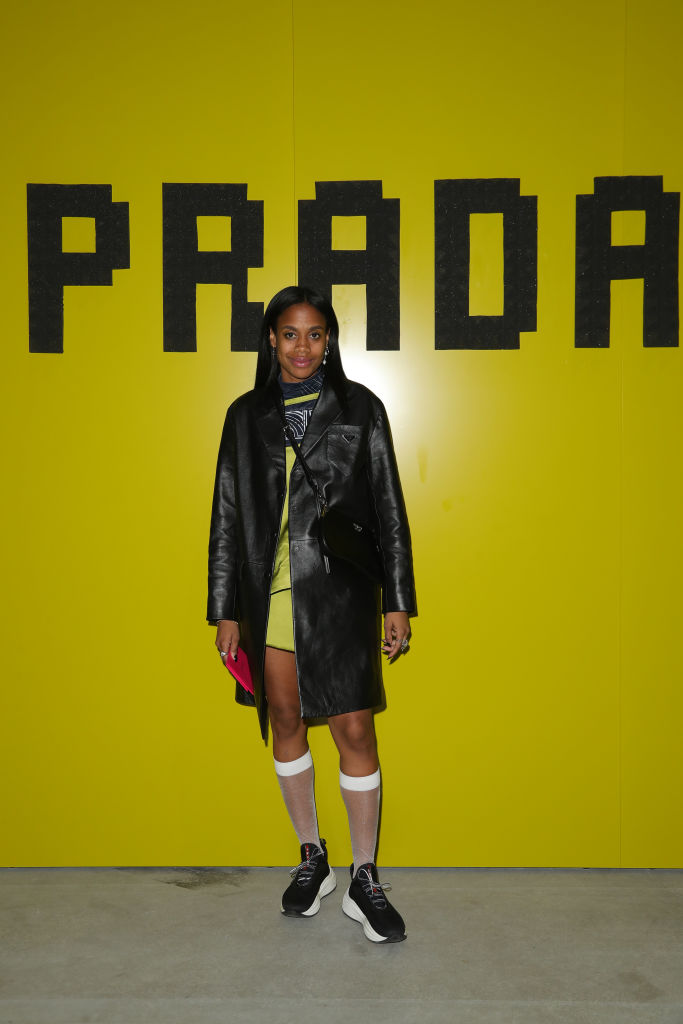 Prada -Arrivals and Front Row: Milan Fashion Week Fall/Winter 2019/20