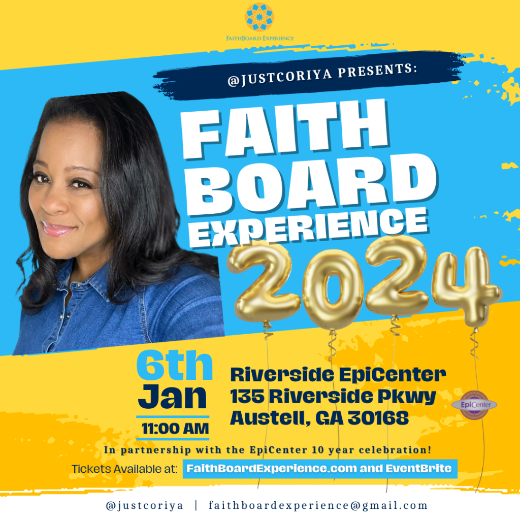 Faith Board Experience 2024