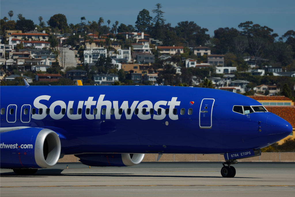 Southwest Airlines At San Diego International Airport