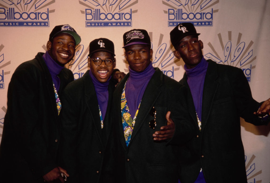Boyz II Men Attends 2nd Annual Billboard Music Awards - Press Room