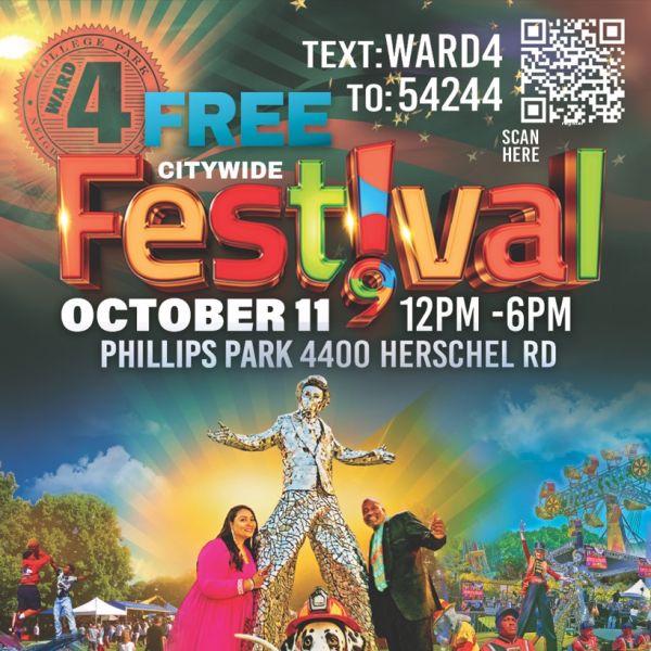 City of College Park Citywide Festival 2025 - Vendors Wanted