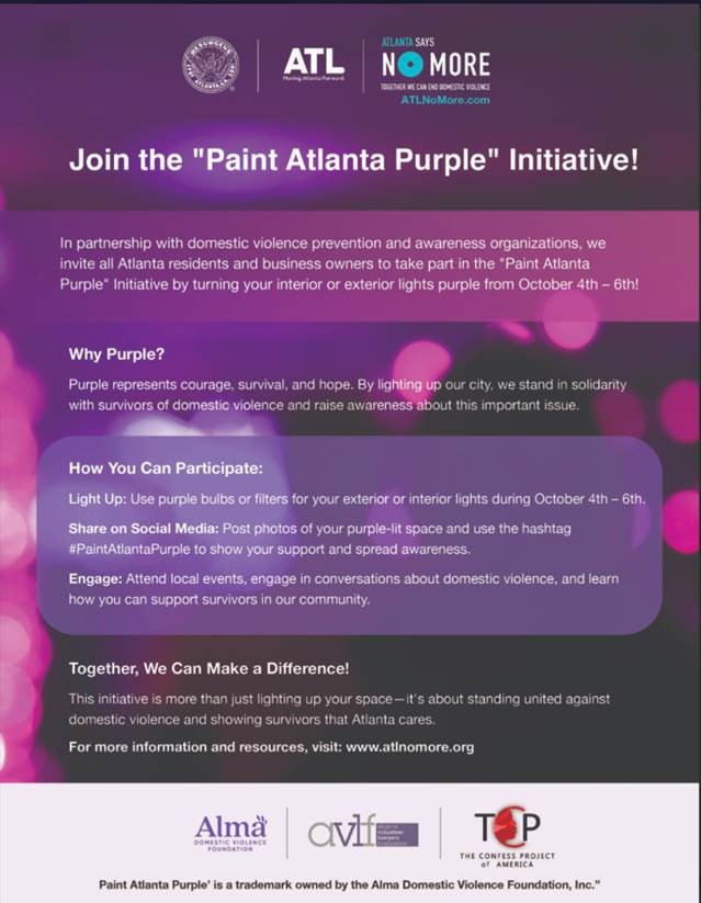 ATL - Domestic Violence Awareness Month