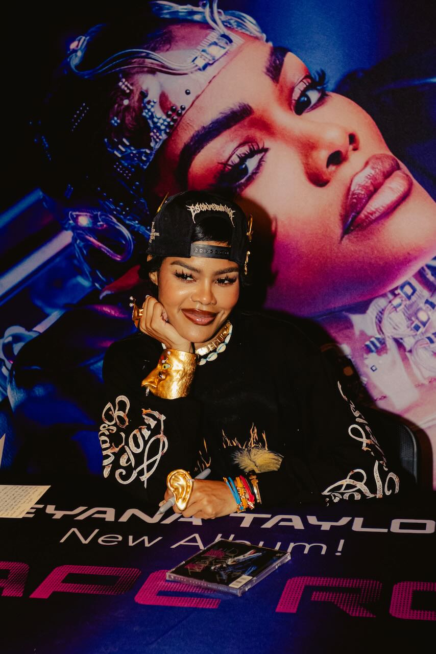 Teyana Taylor "Escape Room" In-Store Signing at Byrdland Records