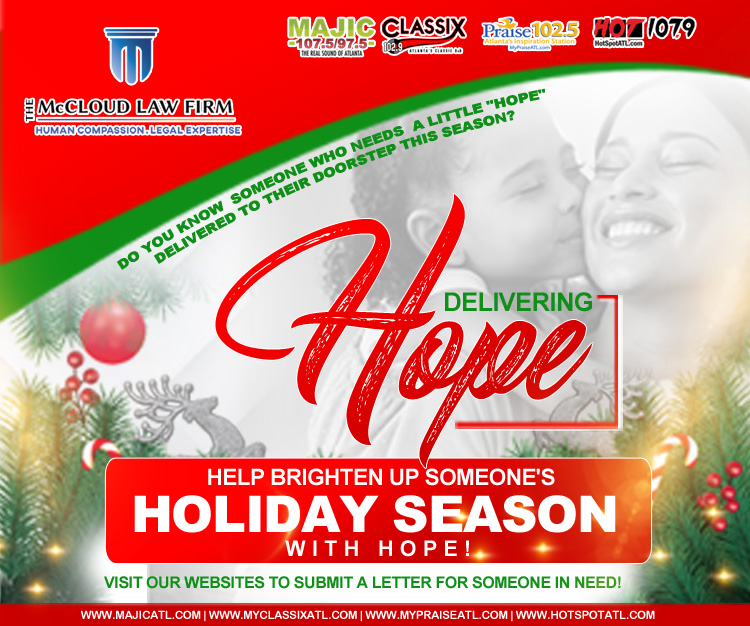 Delivering Hope For The Holidays