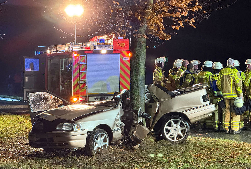 Traffic accident in Stade