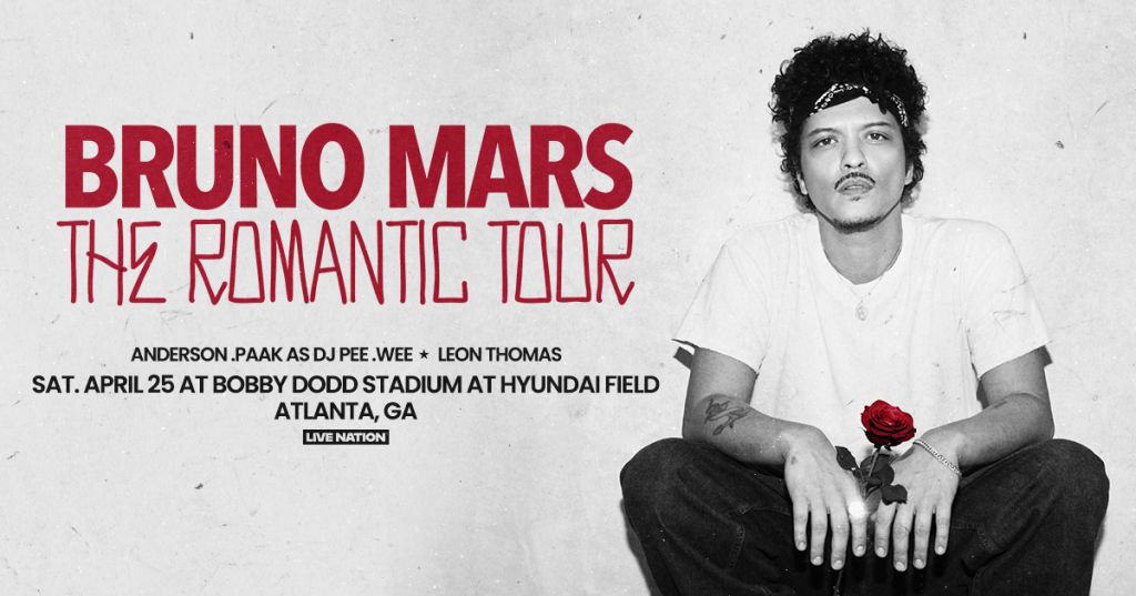 Bruno Mars - The Romantic Tour ATL